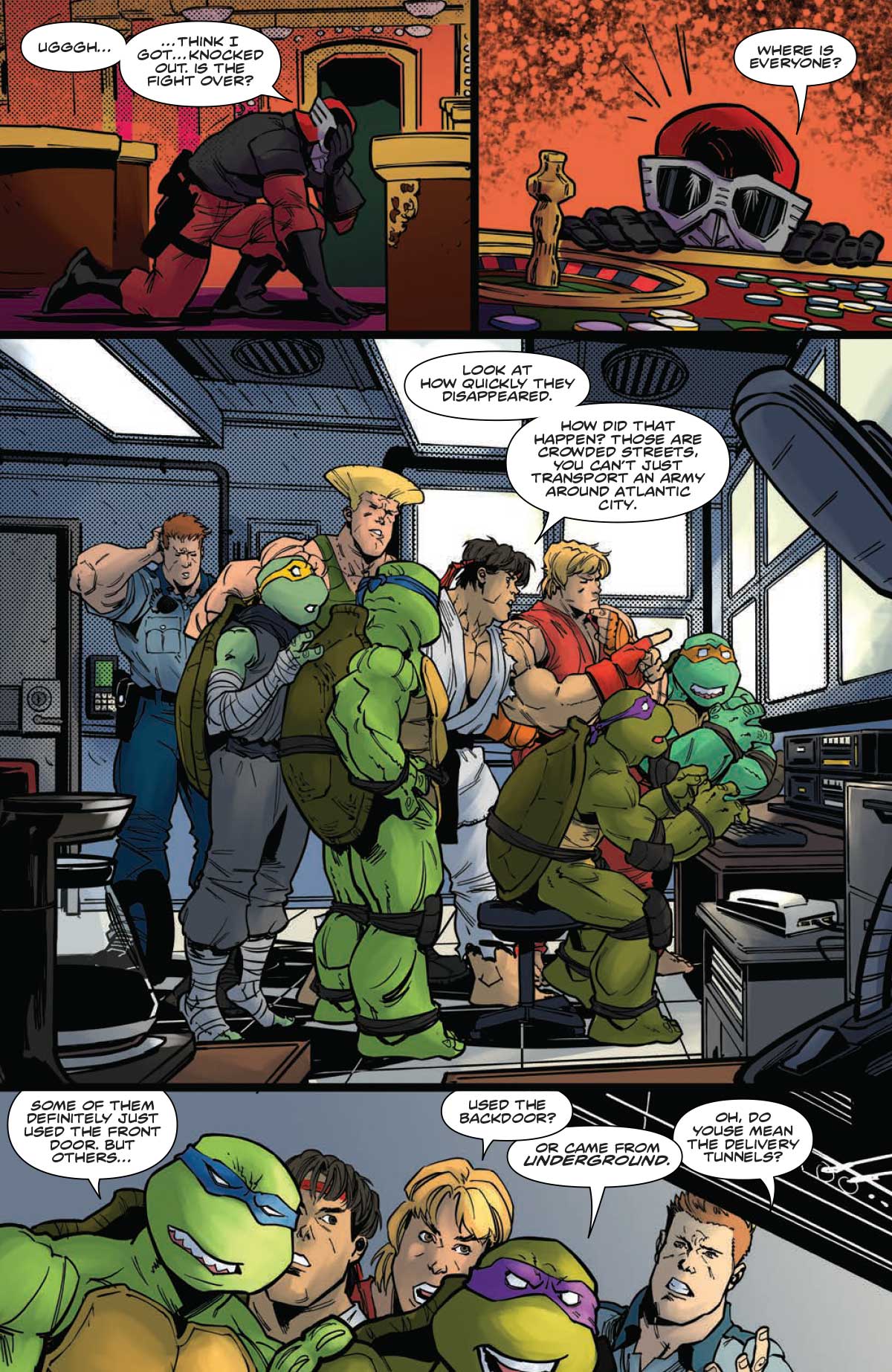 Teenage Mutant Ninja Turtles vs. Street Fighter #4 Reviews