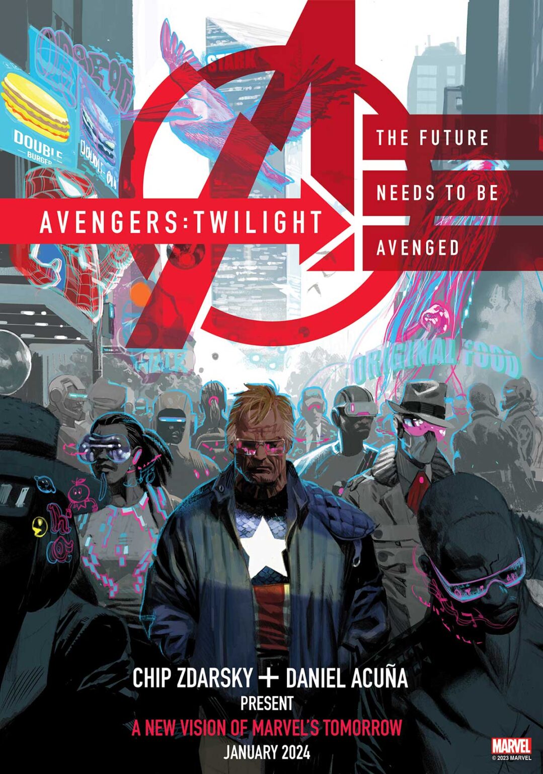Zdarsky and Acuna explore the world of tomorrow in Avengers: Twilight AVENGERS TWILIGHT promo