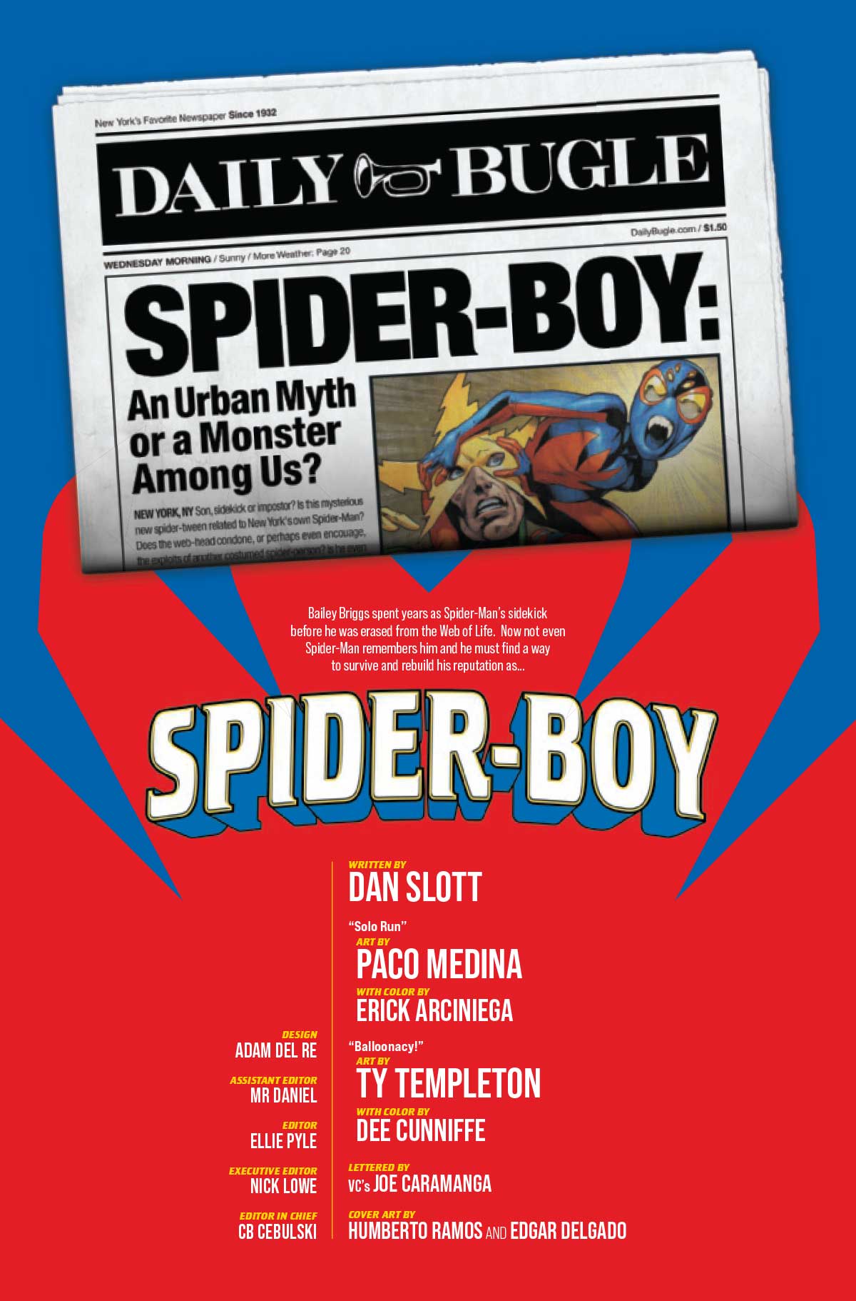 Spider-Boy gets own series — Major Spoilers — Comic Book Reviews, News,  Previews, and Podcasts