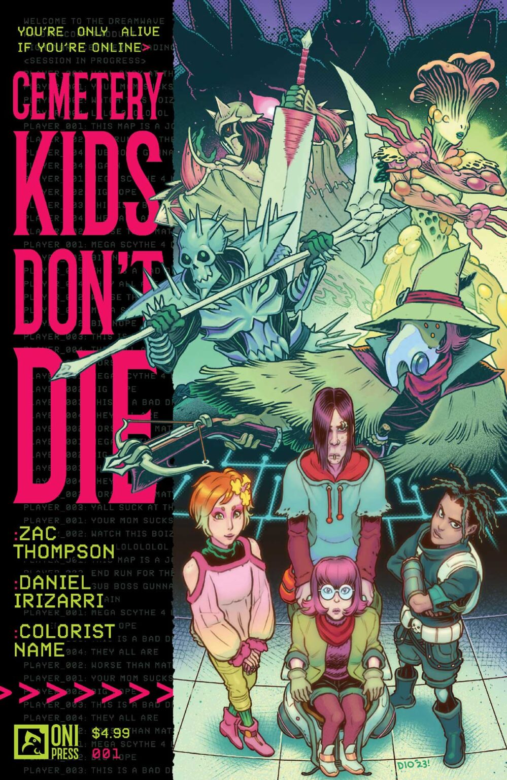 Cemetery Kids Don’t Die in February 2024 CKDD 1 COVER A SOLICIT WEB