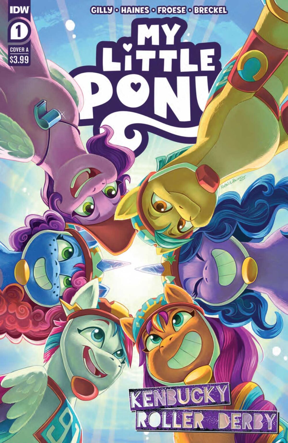 PREVIEW: My Little Pony: Kenbucky Roller Derby #1 MLP KRD01 pr 1