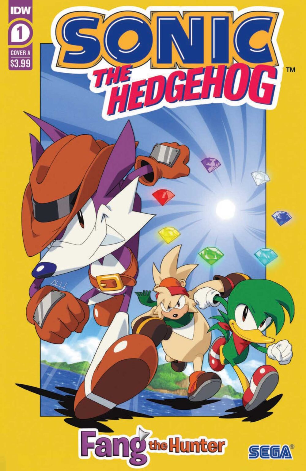 PREVIEW: Sonic the Hedgehog: Fang The Hunter #1 STH Fang01 pr 1