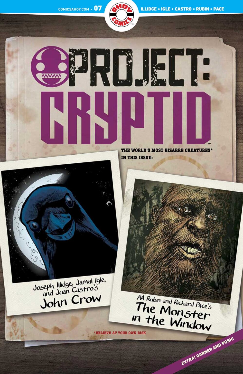 PREVIEW: Project: Cryptid #7 PROJECT CRYPTID 07 cover
