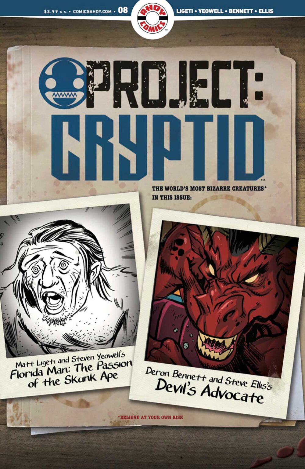 PREVIEW: Project: Cryptid #8 PROJECT CRYPTID 08 cover