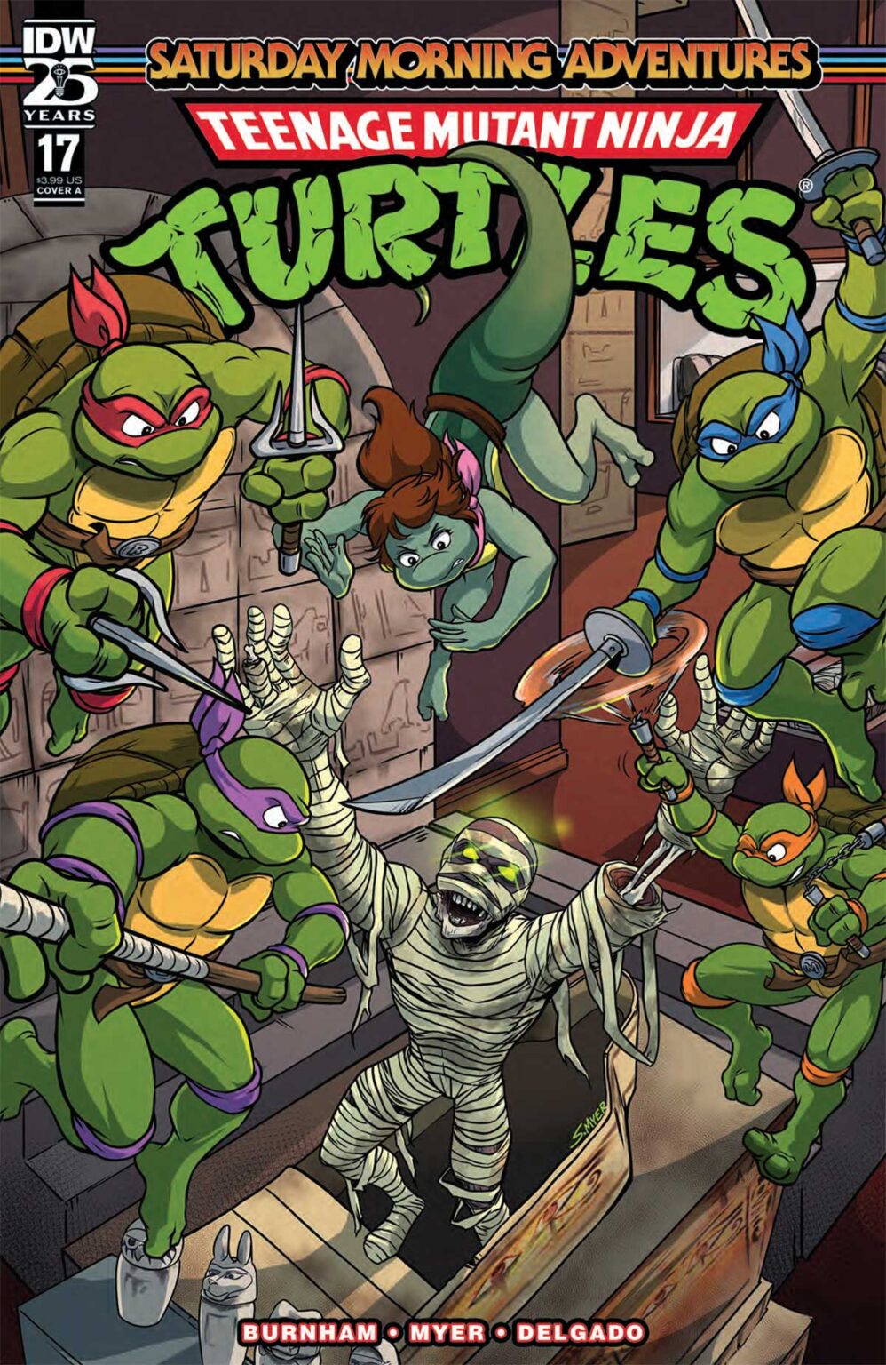 PREVIEW: Teenage Mutant Ninja Turtles: Saturday Morning Adventures #17 TMNT SMA cont 17 Preview 1