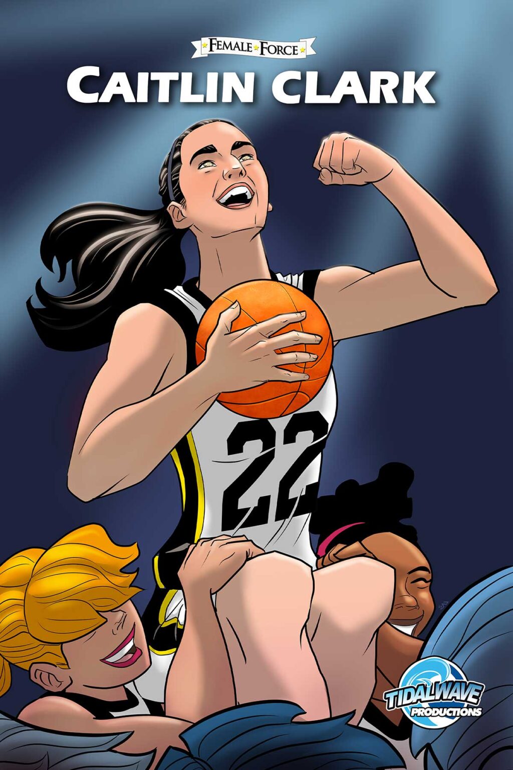 Caitlin Clark gets comic book bio comic FFCaitlinClark