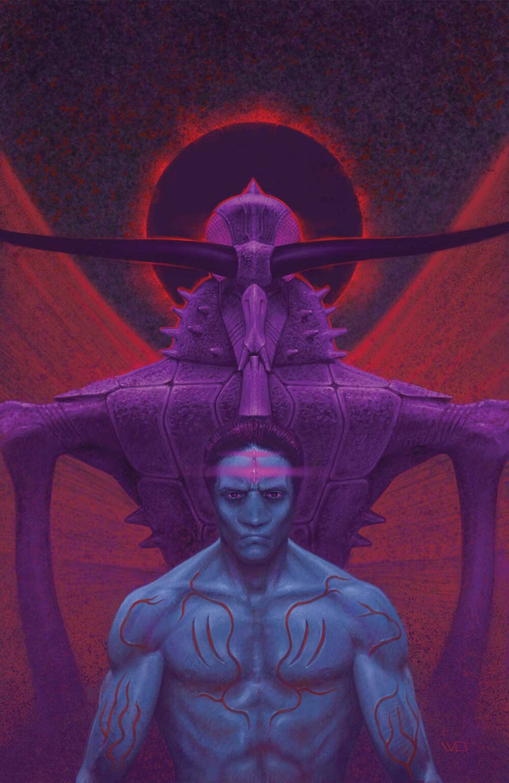 Wayne Barlowe returns to Power Lords in January POWERLORDS 001 FullArt BARLOWE