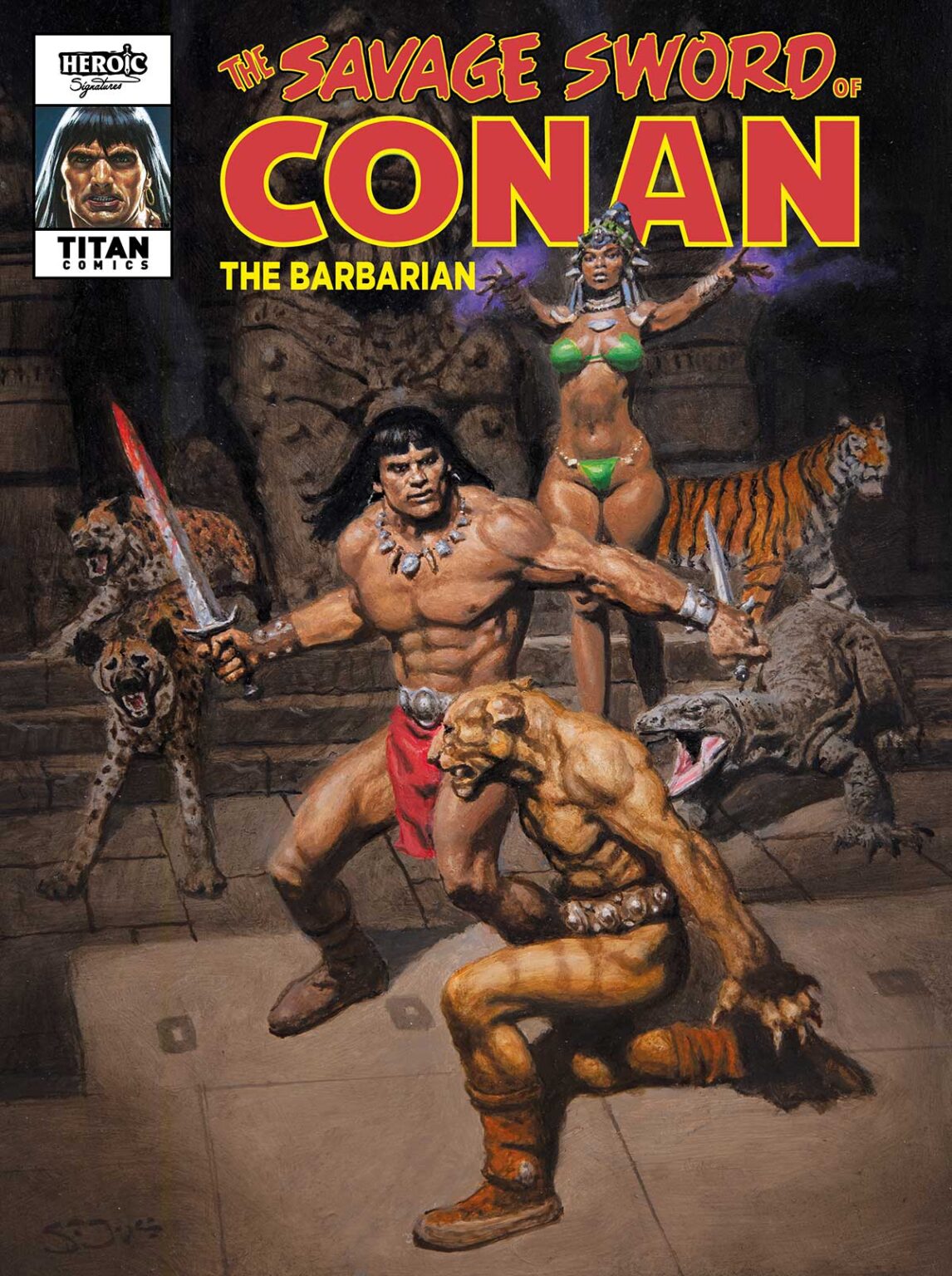 Savage Sword of Conan Mag 7B Sean Joyce