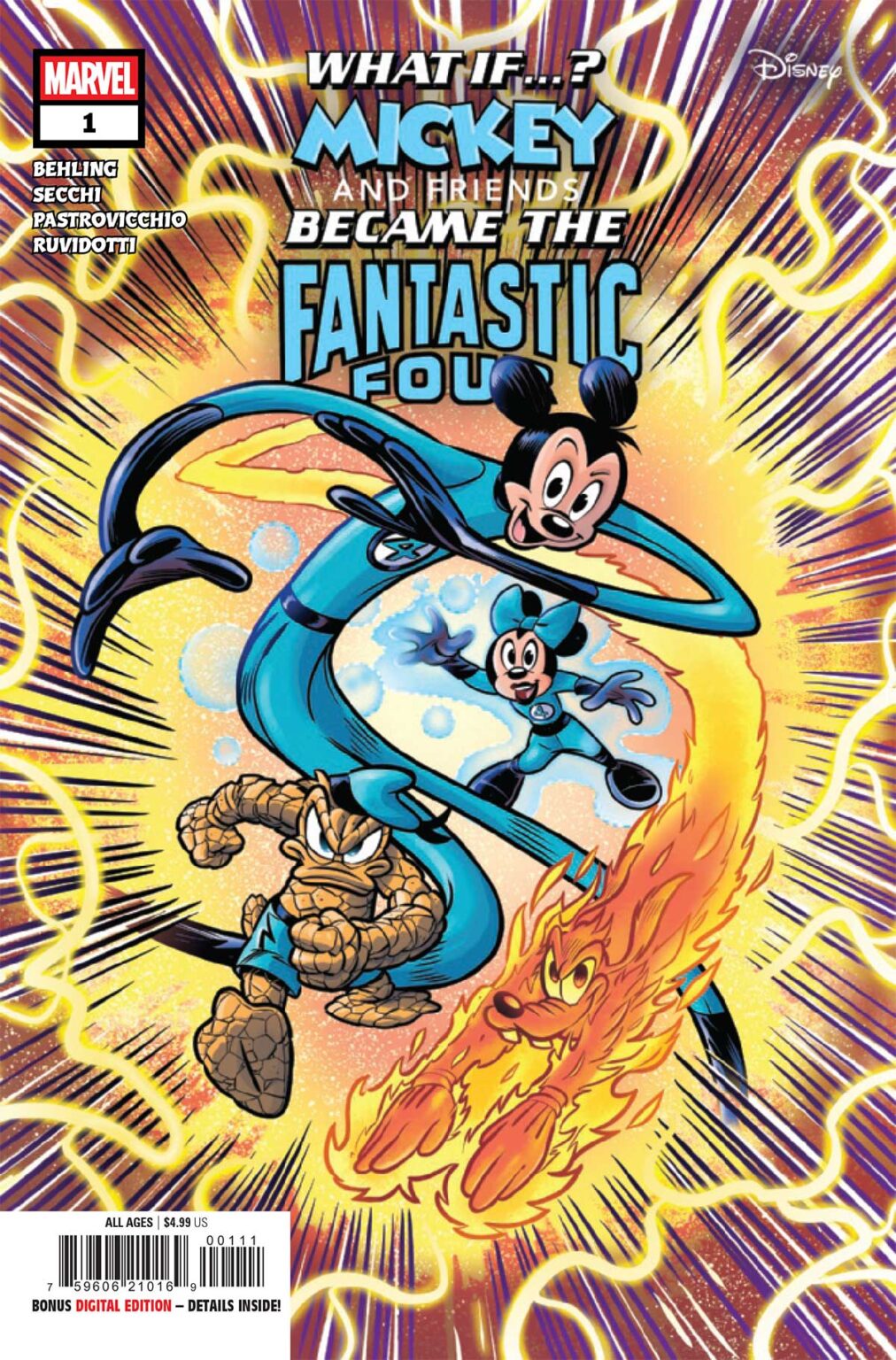 PREVIEW: What If…? Mickey and Friends Became the Fantastic Four MDWHATIFMICKEYFF2025001 Preview 1