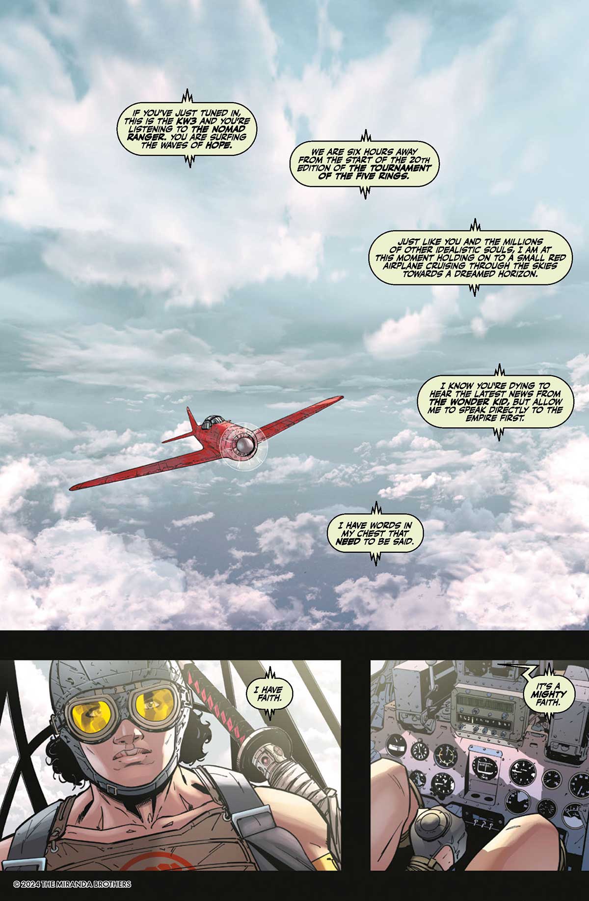 PREVIEW: Blade Forger #1 1 Blade Forger Preview Page 1