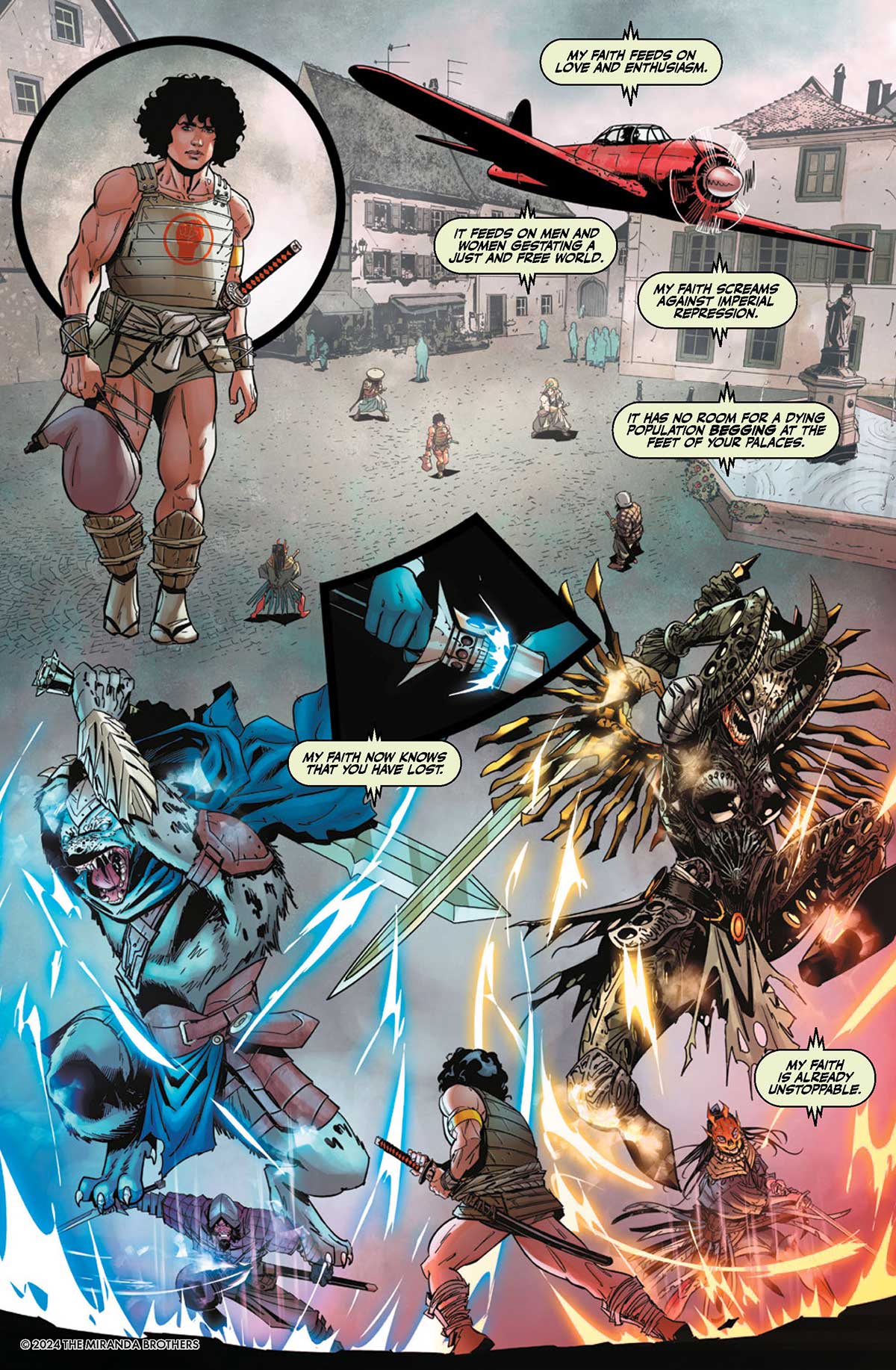 PREVIEW: Blade Forger #1 2 Blade Forger Preview Page 2
