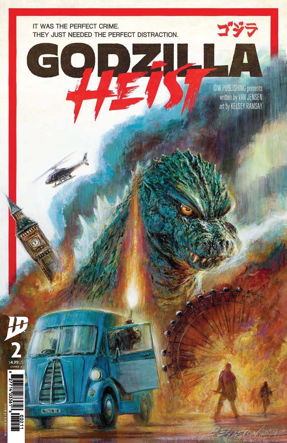 PREVIEW: Godzilla: Heist #2 Godzilla Heist 02 preview Page 1