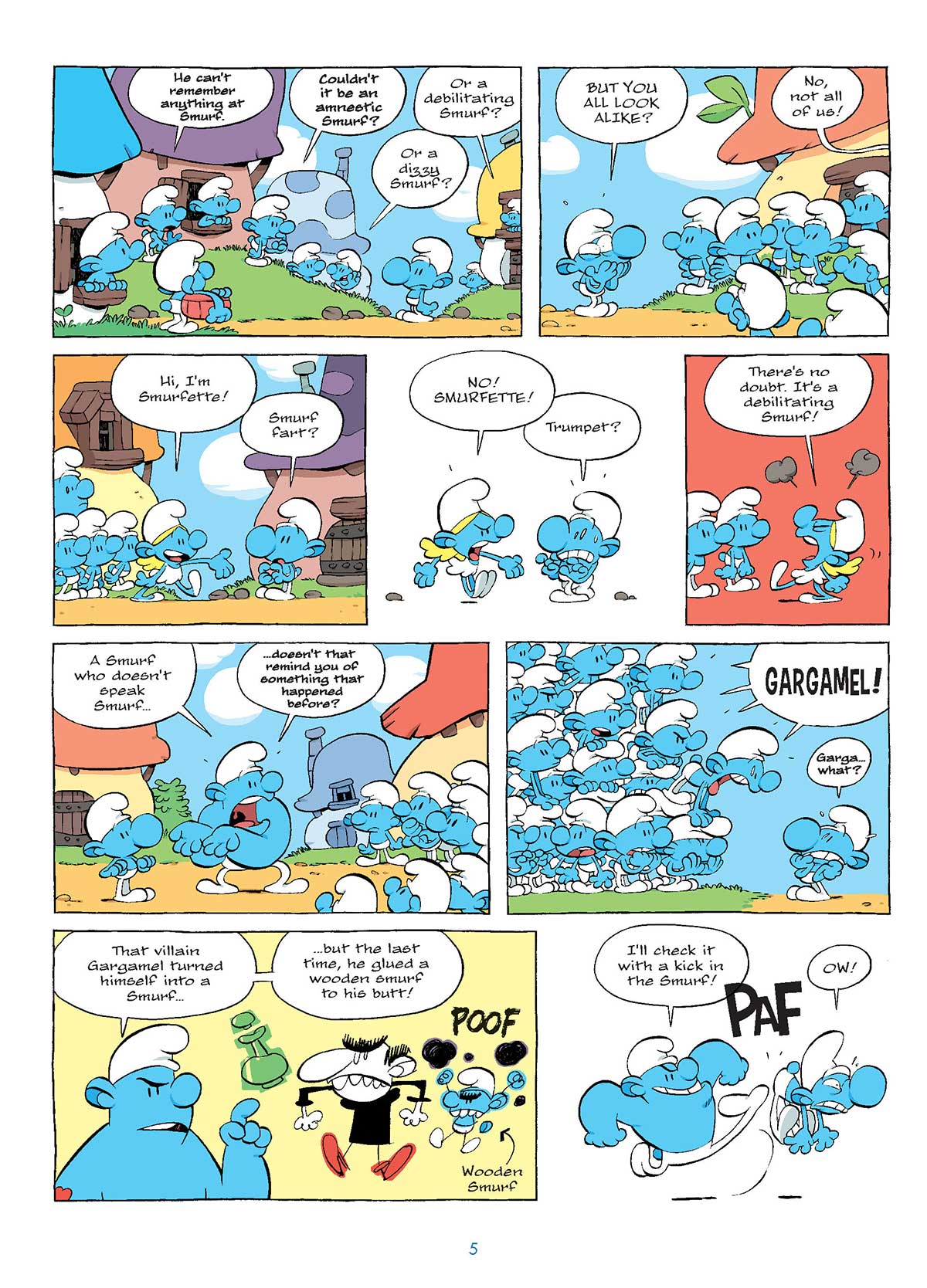 Who is That Smurf? 4 Smurf Tebo Special Preview Pages Page 3