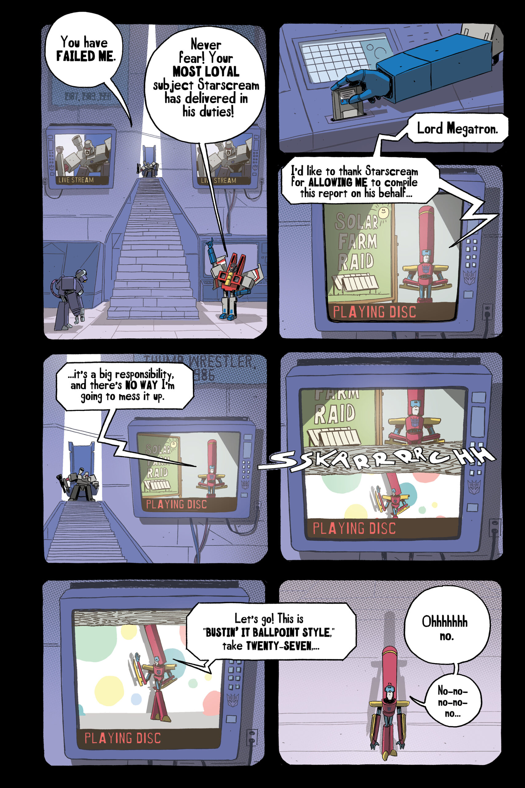 FIRST LOOK: Transformers: Worst Bot Ever - Meet Ballpoint 2 TF WBE Book 01 025 scaled