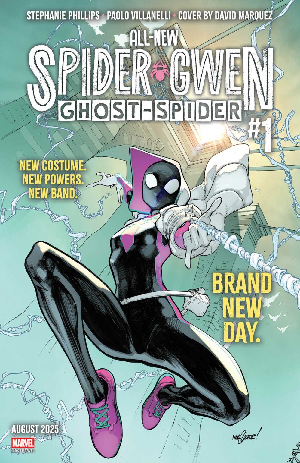 Spider-Gwen gets a new volume in August ANSPGWENGS2025001 Cover