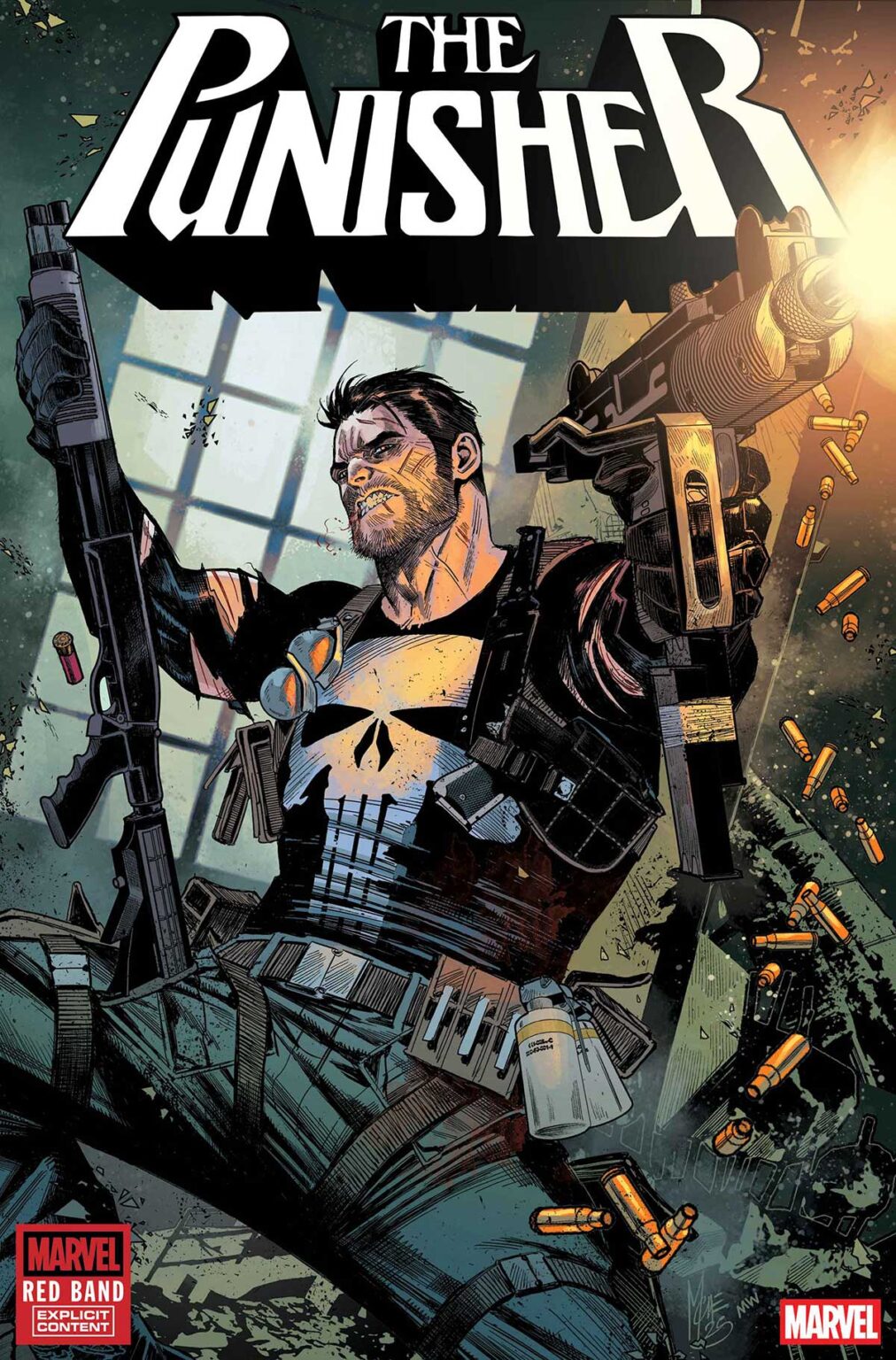 Frank Castle returns in Punisher: Red Band PUNISHERRB2025001 Cover