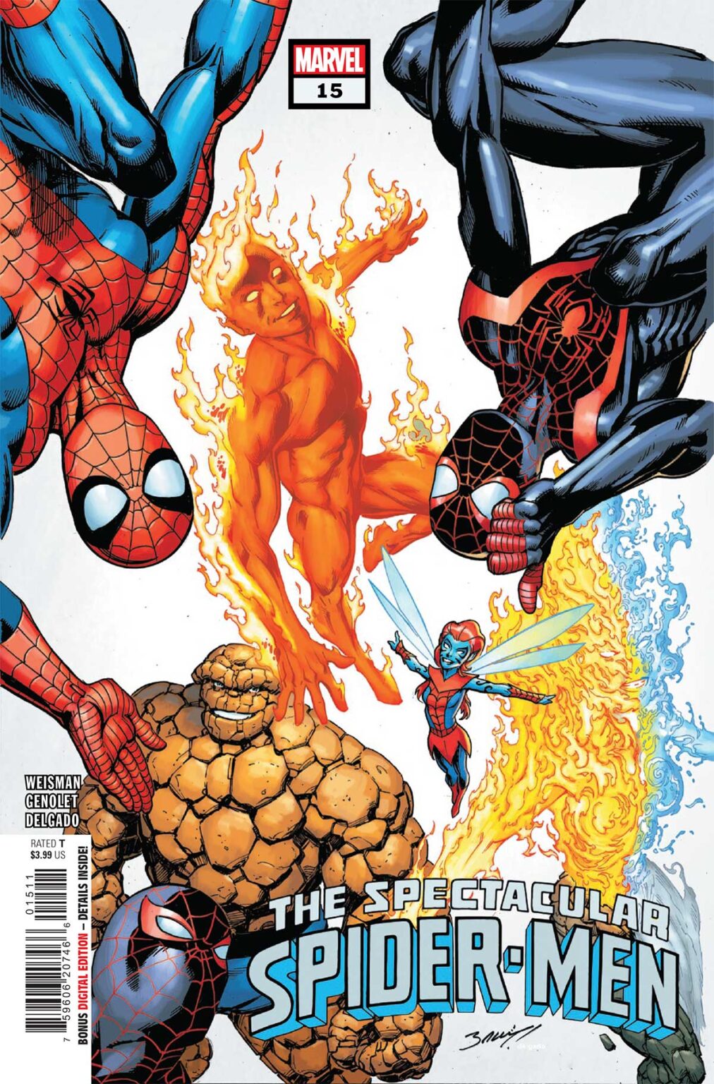 PREVIEW: The Spectacular Spider-Men #15 SPECSPIMEN2024015 Preview 1