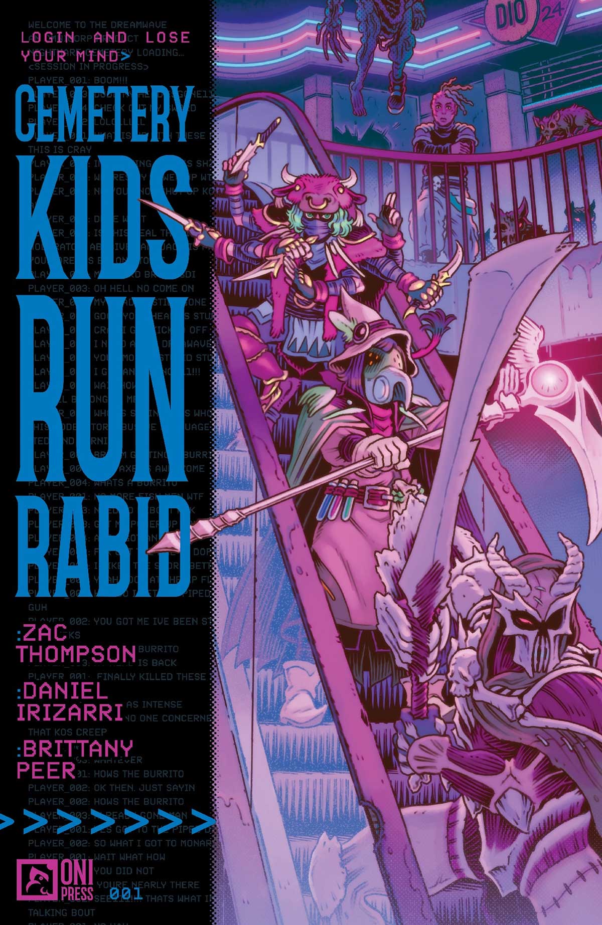 FIRST LOOK: Cemetery Kids Run Rabid #1 1 CKRR 001 Cover A IRIZARRI