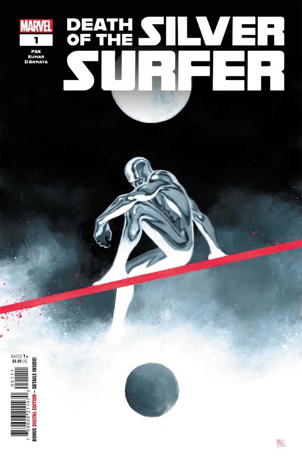PREVIEW: Death of the Silver Surfer #1 DEATHSILSUR2025001 Preview 1