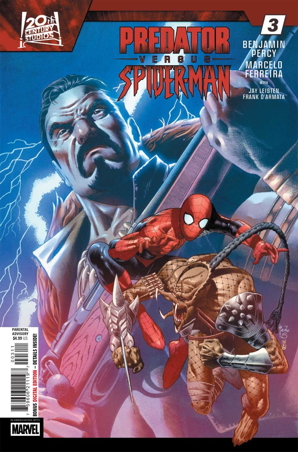 PREVIEW: Predator vs. Spider-Man #3 PREDSM2025003 Preview 1