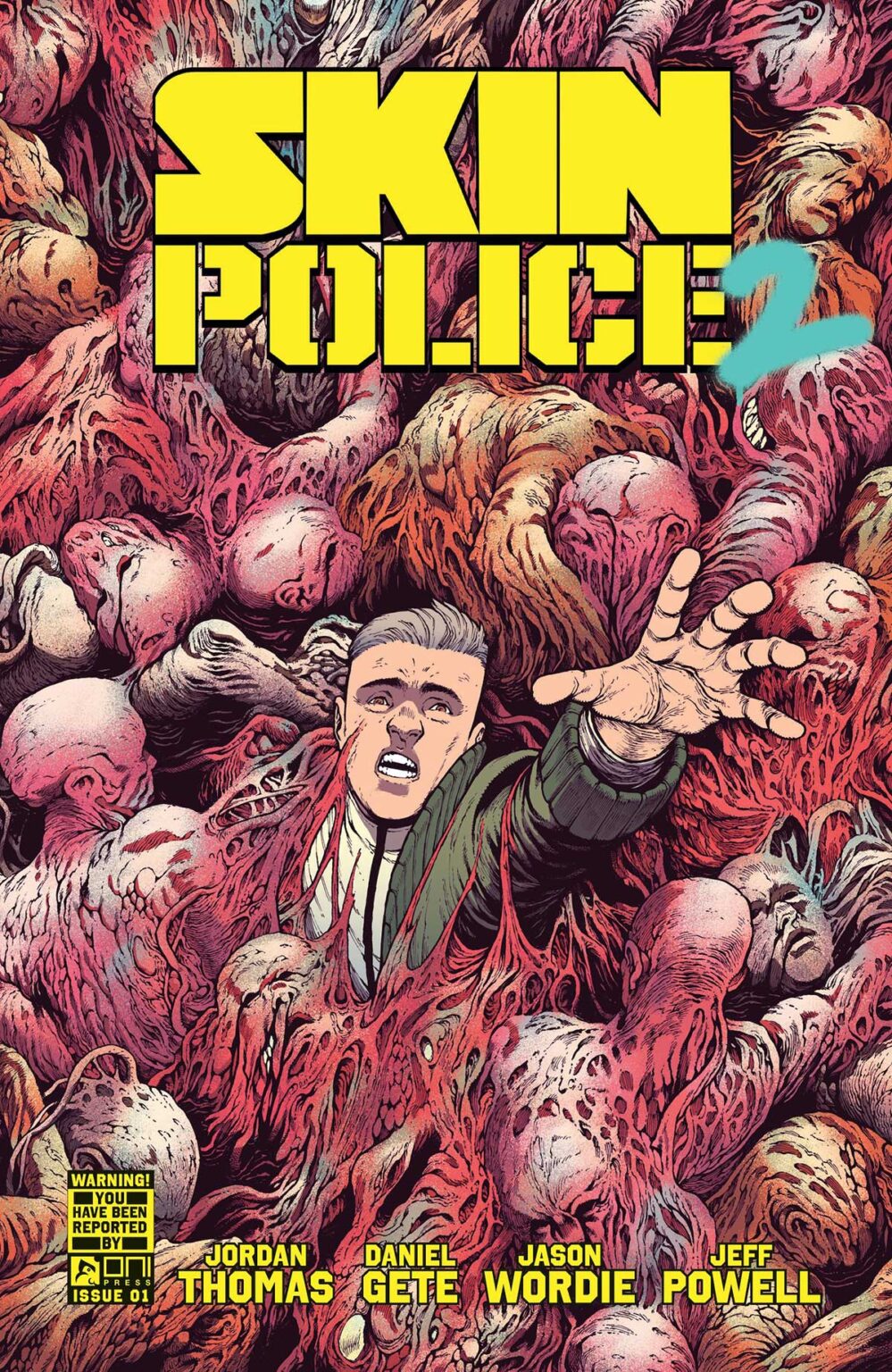 Skin Police 2 promises double the twists, double the betrayals, and double the bullets in September SKINPOLICE2 001 Cover A GETE