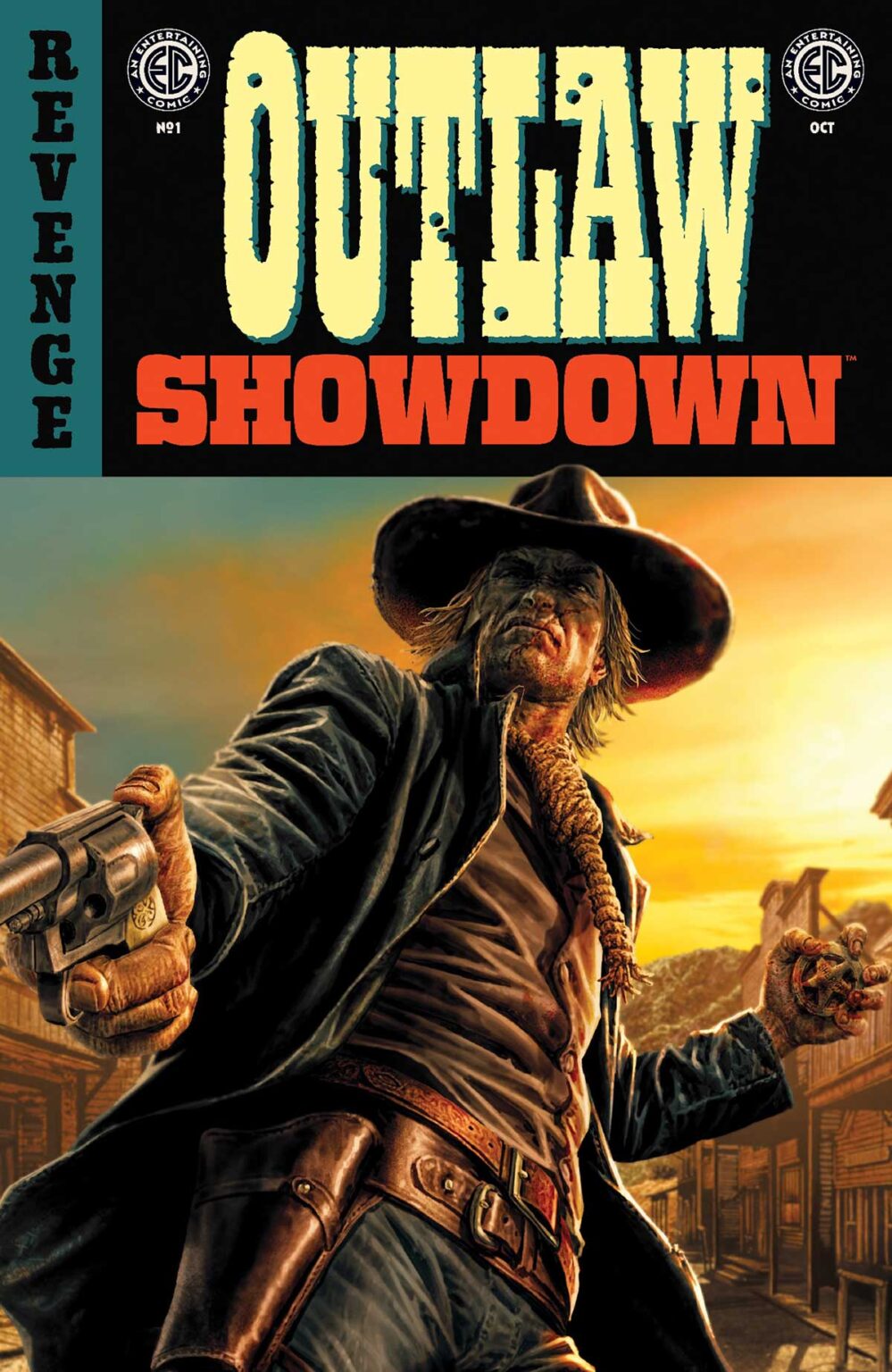 Outlaw Showdown debuts in October EC OUTLAW 001 Cover A BERMEJO