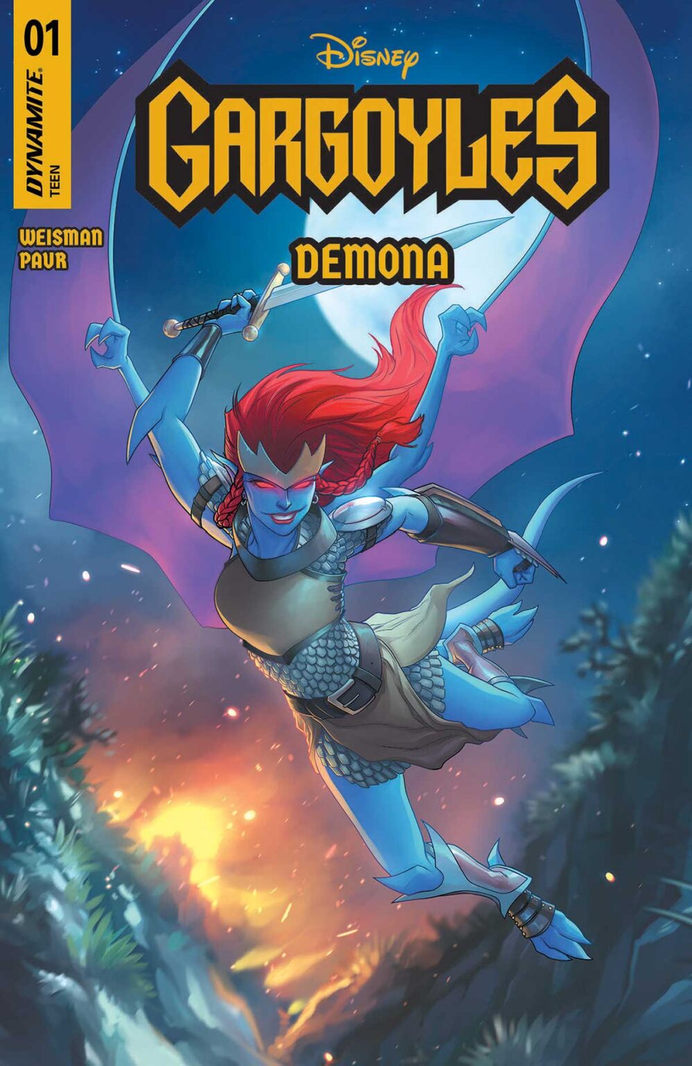 PREVIEW: Gargoyles: Demona #1 Gargoyles Demona 01 CoverA
