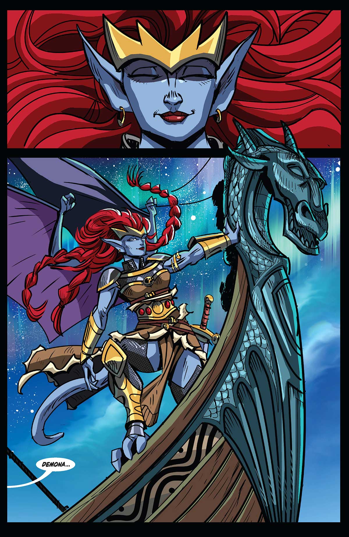 PREVIEW: Gargoyles: Demona #2 5 Gargoyles Demona 02 Page 1