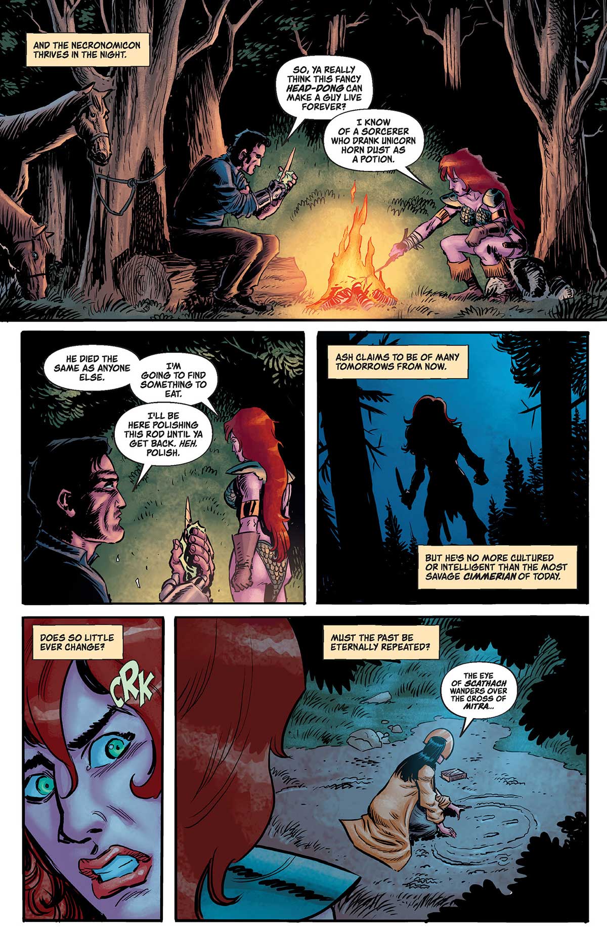 PREVIEW: Red Sonja vs. The Army of Darkness #3 8 RedSonja VS ArmyOfDarkness 03 Page 4