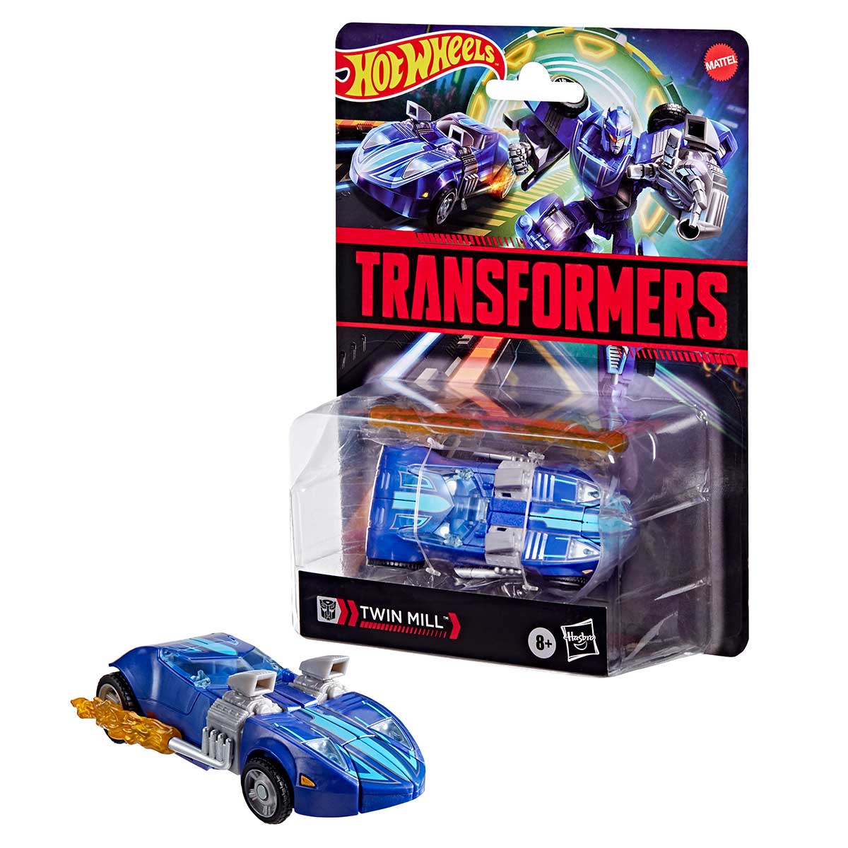 SDCC'25: New Transformers toys and action figures 7 TF COLLABORATIVE HOT WHEELS X TF TWIN MILL Package 3