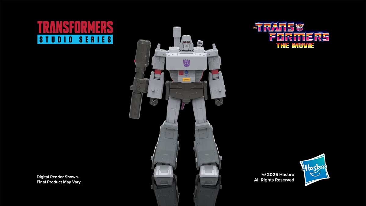 SDCC'25: New Transformers toys and action figures 229 TF STUDIO SERIES THE TF THE MOVIE MEGATRON Video Render