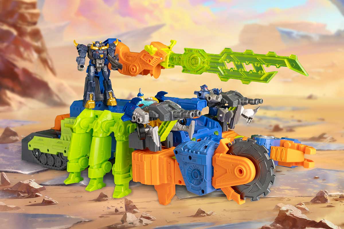 SDCC'25: New Transformers toys and action figures 112 TRANSFORMERS CYBERWORLD SCORPONOK STRIKE BATTLE SET 4