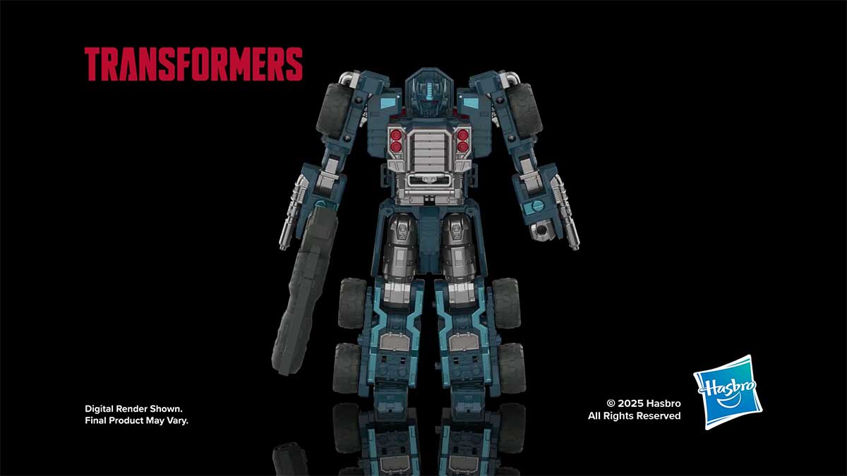 SDCC'25: New Transformers toys and action figures 13 TRANSFORMERS GENERATIONS ARMADA NEMESIS PRIME AIR DEFENSE MINI CON TEAM Video Render