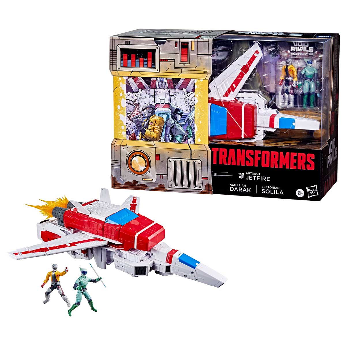 SDCC'25: New Transformers toys and action figures 34 TRANSFORMERS VOID RIVALS AUTOBOT JETFIRE ZERTONIAN SOLILA AND AGORRIAN DARAK Package 1