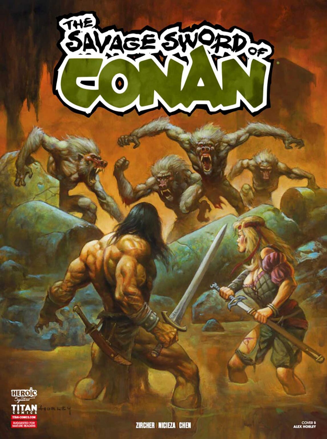 PREVIEW: The Savage Sword of Conan #9 TheSavageSwordofConan 9 CoverB
