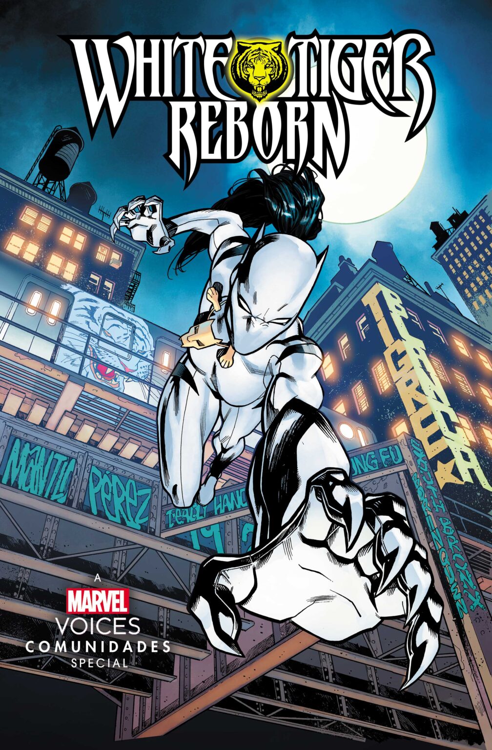 White Tiger returns in new one-shot WHTTIGERREBORN2025001 Cover