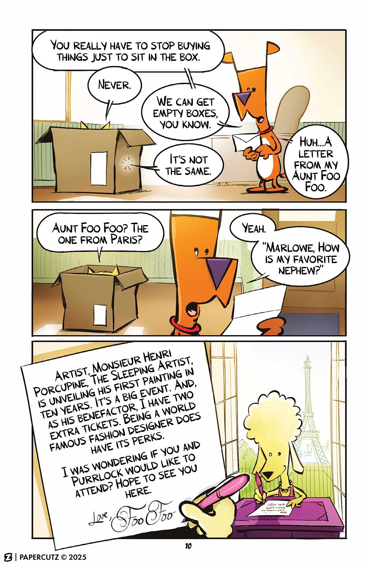 FIRST LOOK: Paw and Order Vol. 2: The Case of the Sleeping Artist 5 Paw Order Preview Page 4