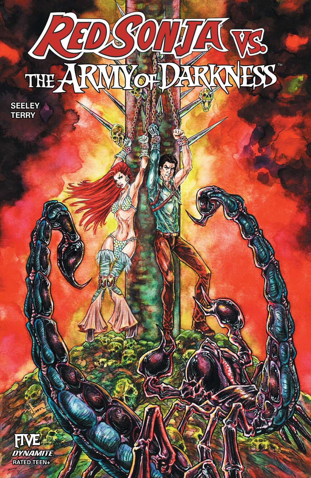 PREVIEW: Red Sonja vs. The Army of Darkness #5 RedSonja Vs TheArmyOfDarkness 05 CoverD