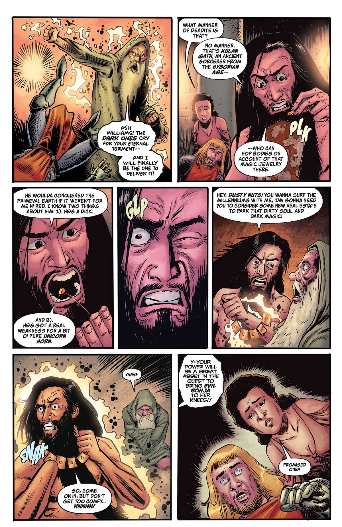 PREVIEW: Red Sonja vs. The Army of Darkness #5 9 RedSonja Vs TheArmyOfDarkness 05 Page 5