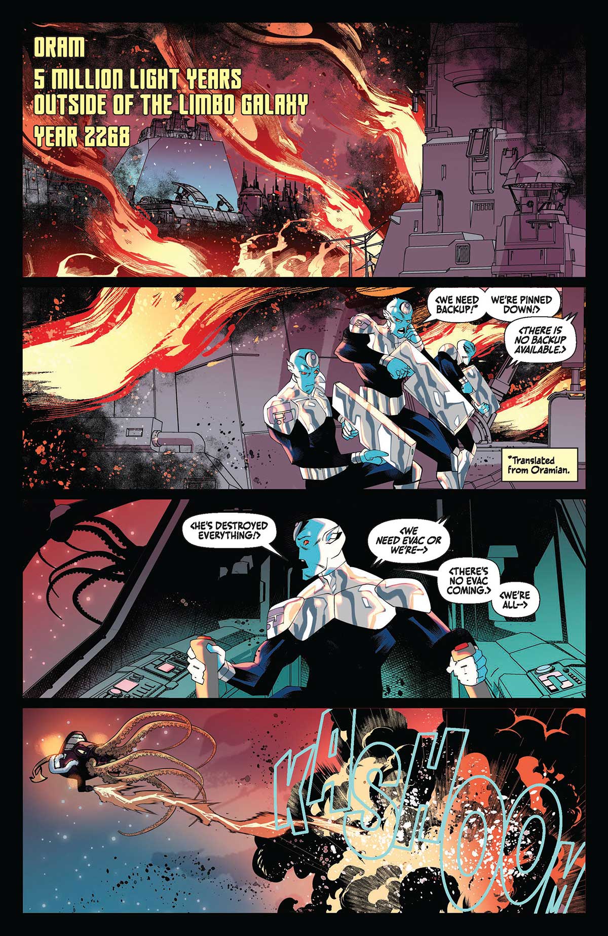 PREVIEW: Silverhawks #6 7 Silverhawks 06 Page 01