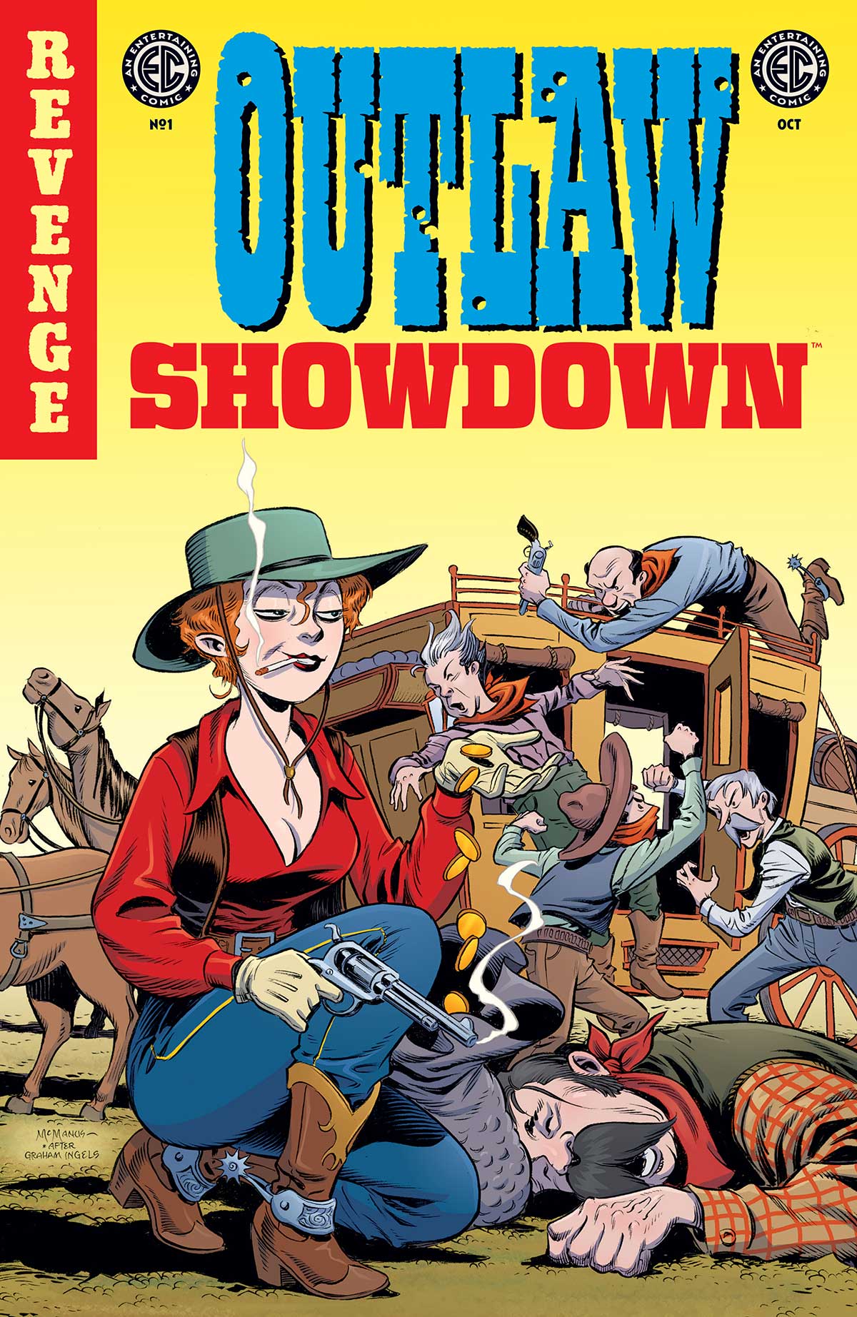 FIRST LOOK: Outlaw Showdown #1 9 EC OUTLAW SHOWDOWN 1 COVER D COMP SOLICIT SOCIAL 1
