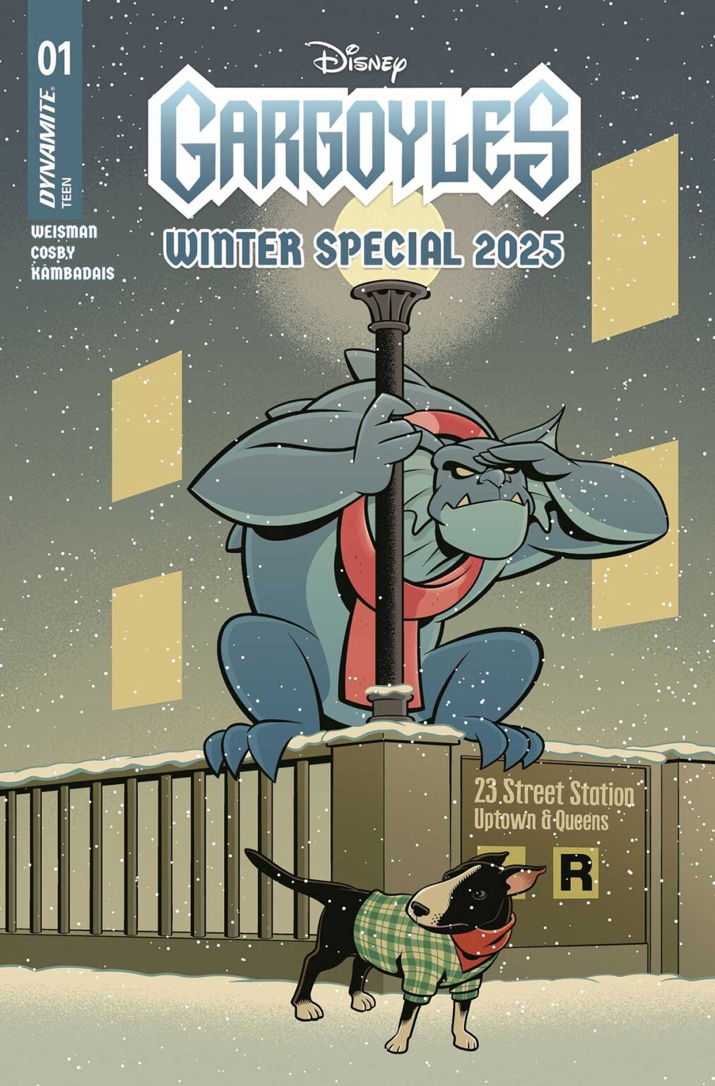 Dynamite announces Gargoyles Winter Special GargoylesWinter 01 C Langridge