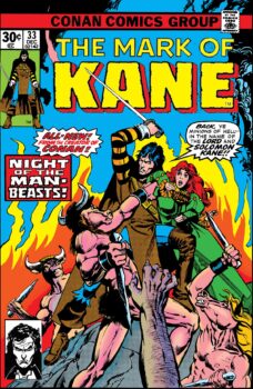 Titan Comics for December 2025 38 Solomon Kane DM cover 1