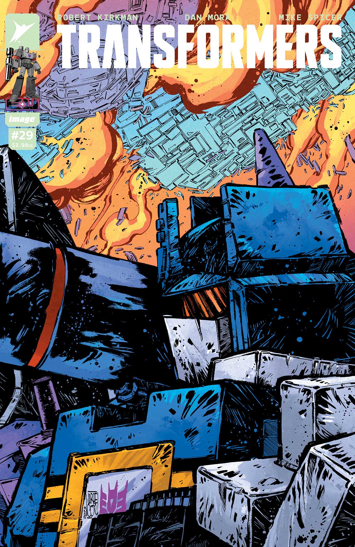 Kirkman and Mora take on new Transformers arc 7 Transformers29C Cover RGB