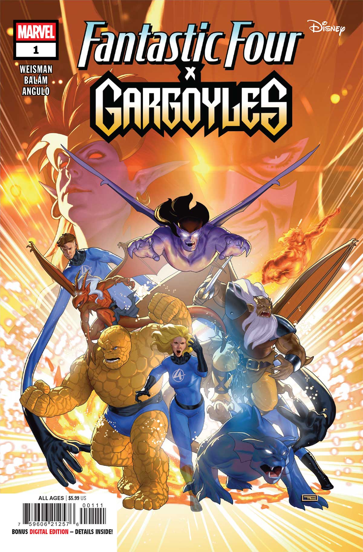 PREVIEW: Fantastic Four/Gargoyles One-Shot — Major Spoilers