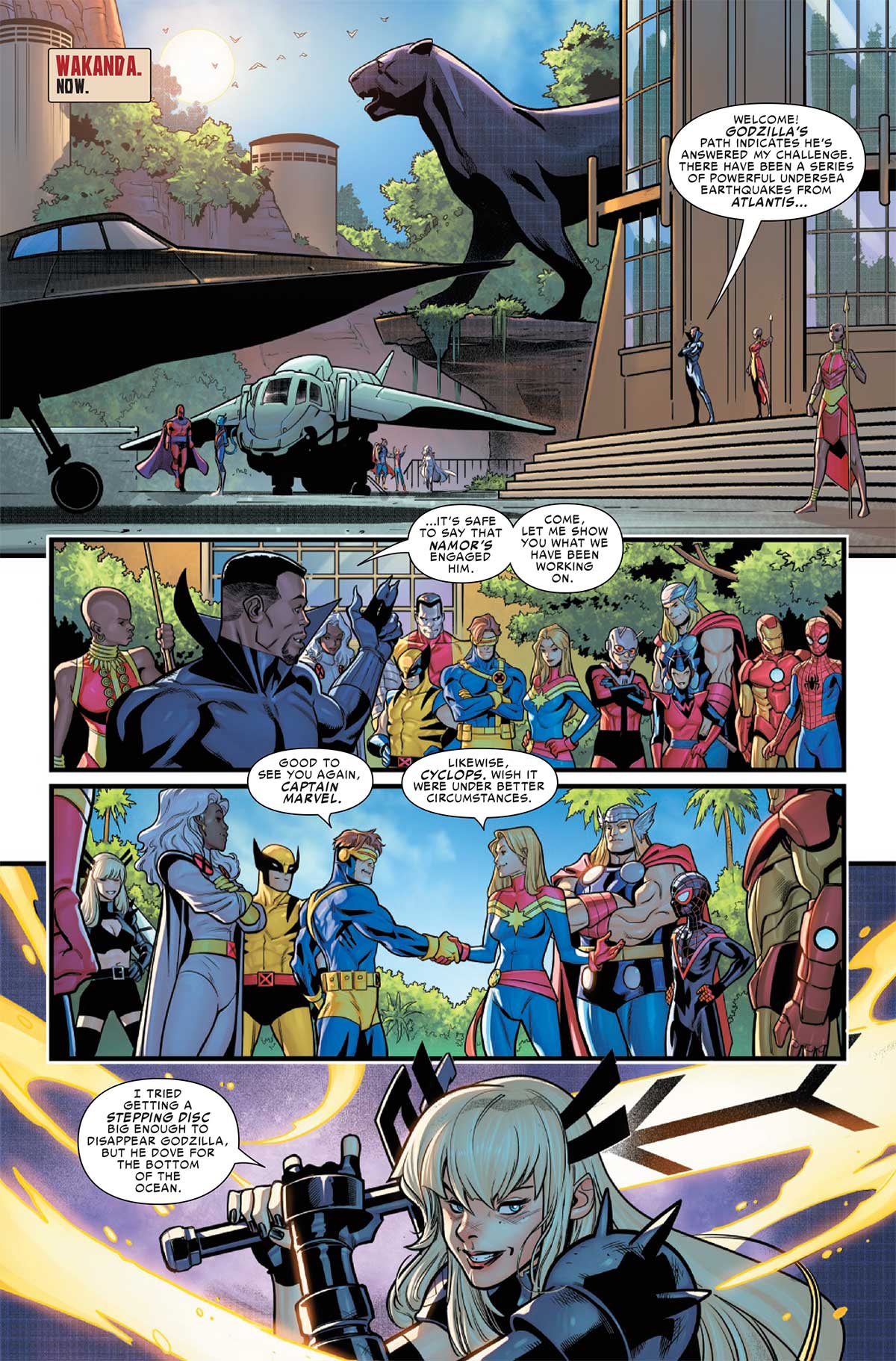 PREVIEW: Godzilla Destroys The Marvel Universe #4 2 GODZILLADESTROYSMU2025004 Preview 2