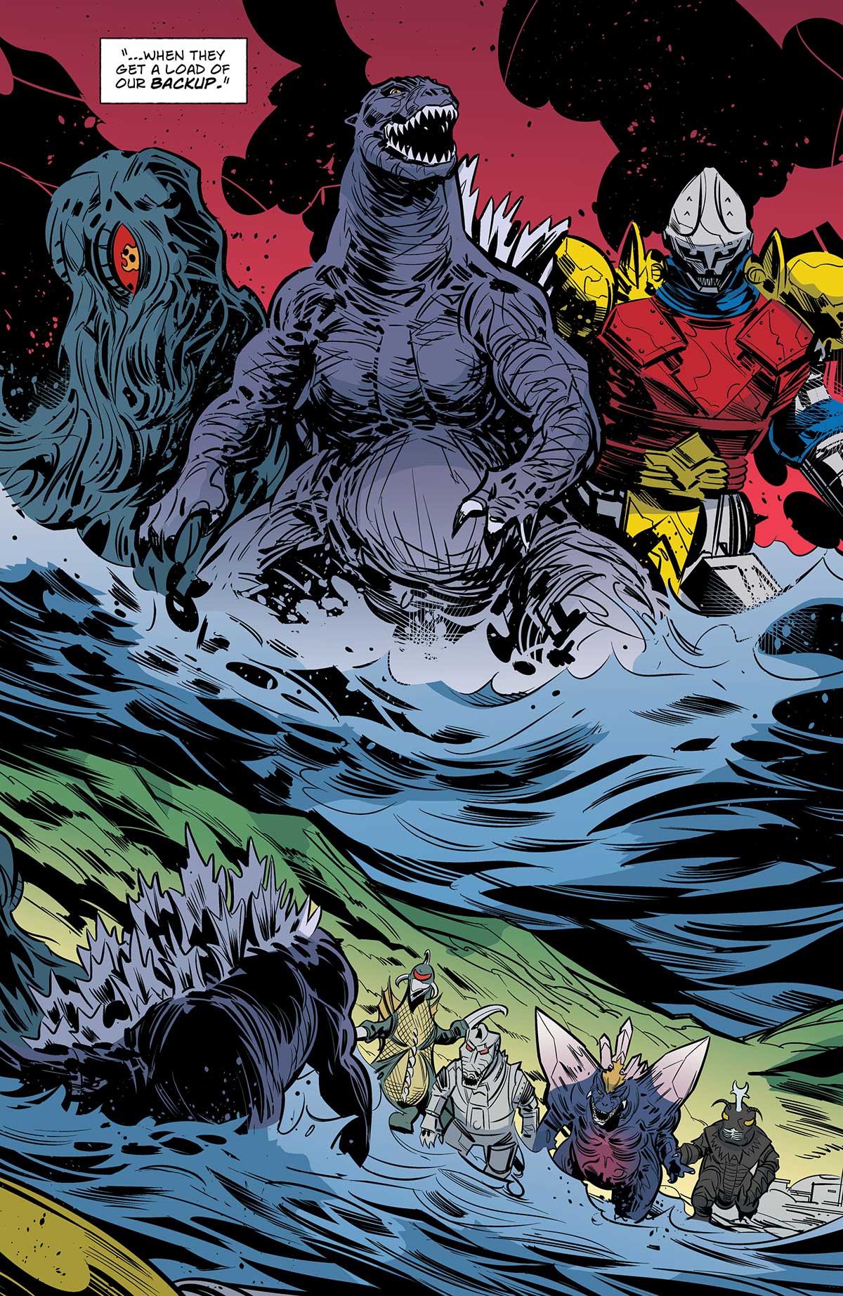 PREVIEW: Godzilla: Here There Be Aliens #5 7 GZ HTBA 05 7