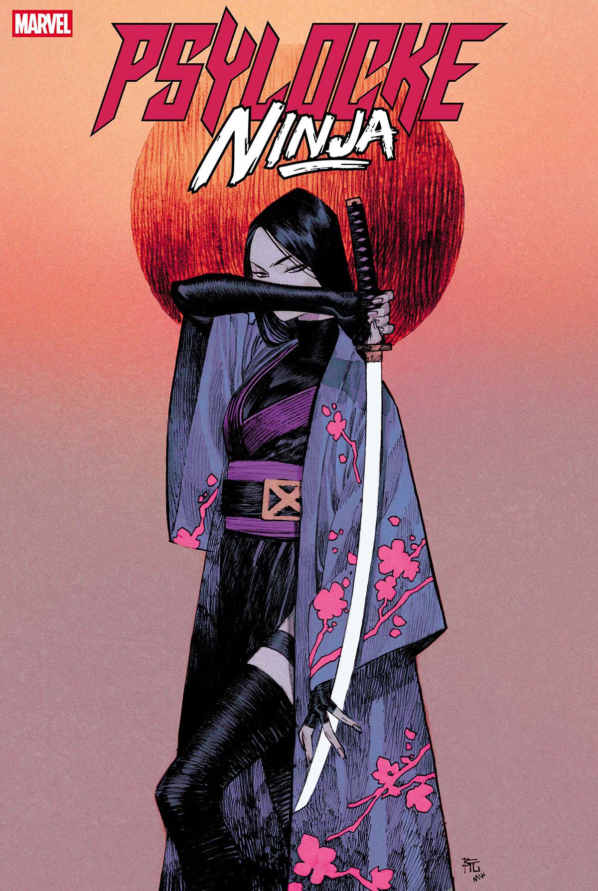 Psylocke: Ninja explores Betsy Braddock's early days 3 PSYLOCKENINJA2026001 Ruan Foil
