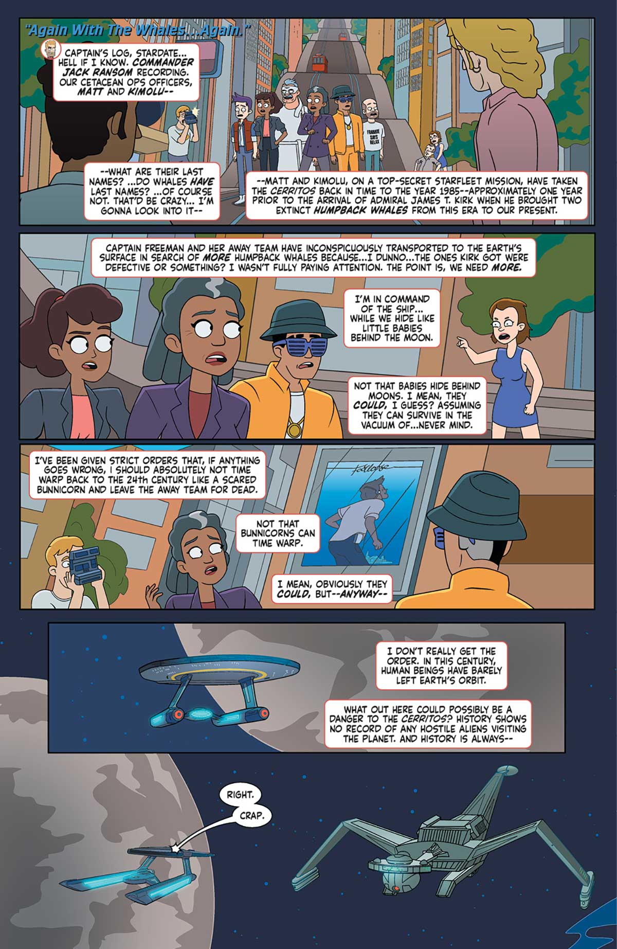 PREVIEW: Star Trek: Lower Decks #12 4 ST LowerDecksII12 04