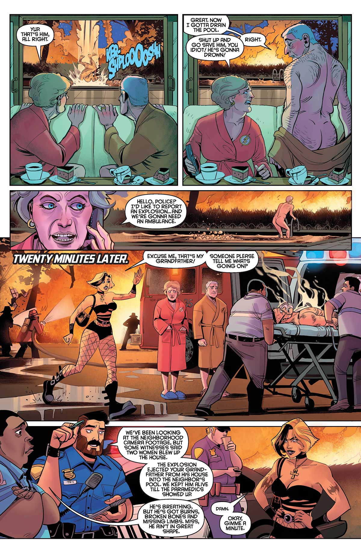 PREVIEW: Harley Quinn X Elvira #2 9 HarleyQuinn Elvira 02 Page 5